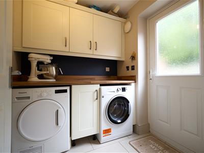 Utility room to rear